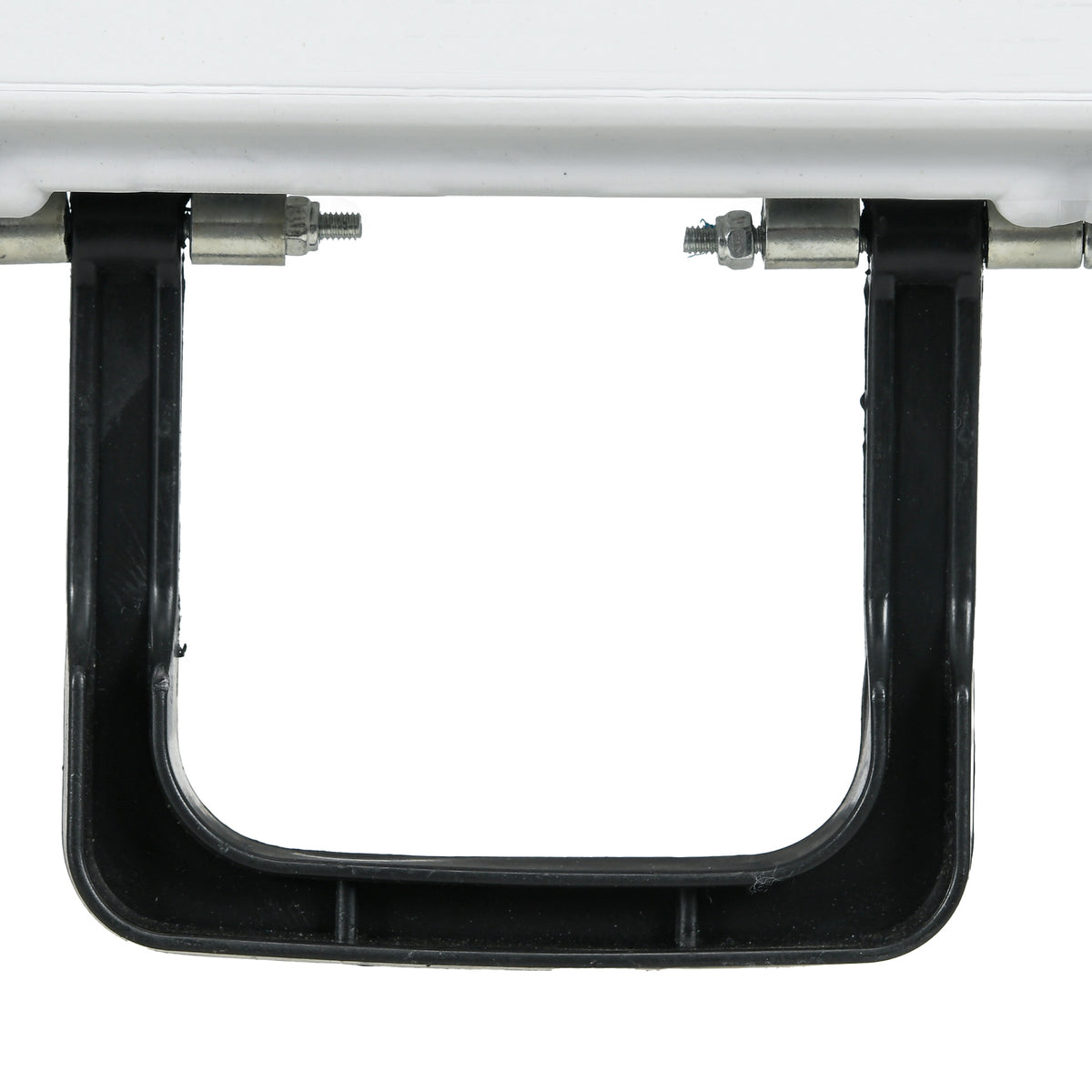 Table ronde de jardin pliante Ø122 cm peut accueillir 6 personnes pour évènement, structure métal, plateau HDPE-9