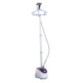 Défroisseur Vapeur Vertical Défroisseur à Vêtements 1,8 L 1800 W, Débit Vapeur 30g/min, Tige Télescopique, Blanc Violet-0
