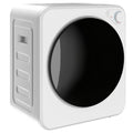 Sèche-linge à évacuation portable 2,5 Kg, sèche-linge électrique 400/800 W, 5 modes de séchage, 48 x 44 x 57 cm, blanc-0