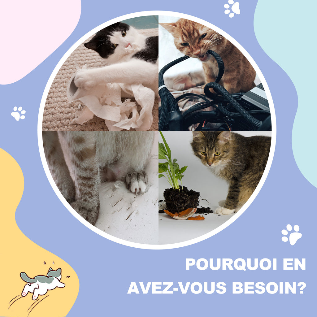 Tunnel pour chat intérieur jouets pour chats avec balle suspendue entrées multiples en sisal 98 x 30 x 30 cm crème-6