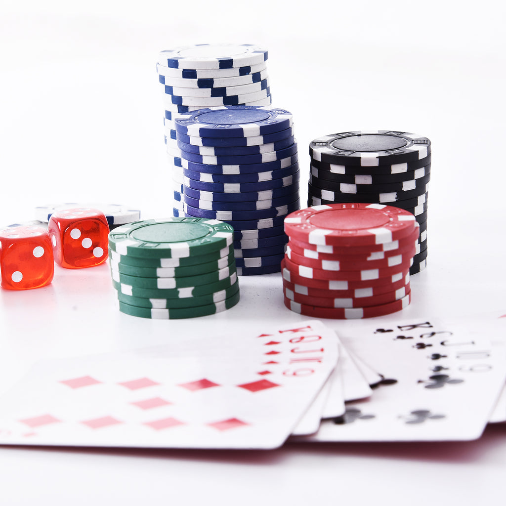 Mallette de Poker Coffret de Poker Complet avec 300 jetons 2 Jeux de Cartes + 2 clés Aluminium-8