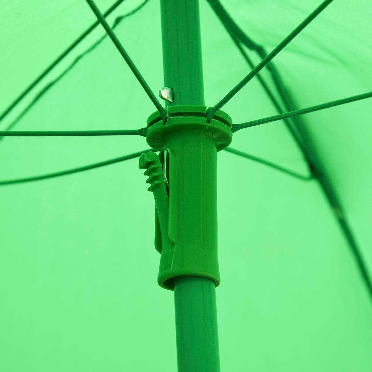Ensemble Salon de Jardin Enfant 4 pcs Design Grenouille - Table Ronde + 2 chaises Pliables + Parasol - métal époxy Oxford Vert-8