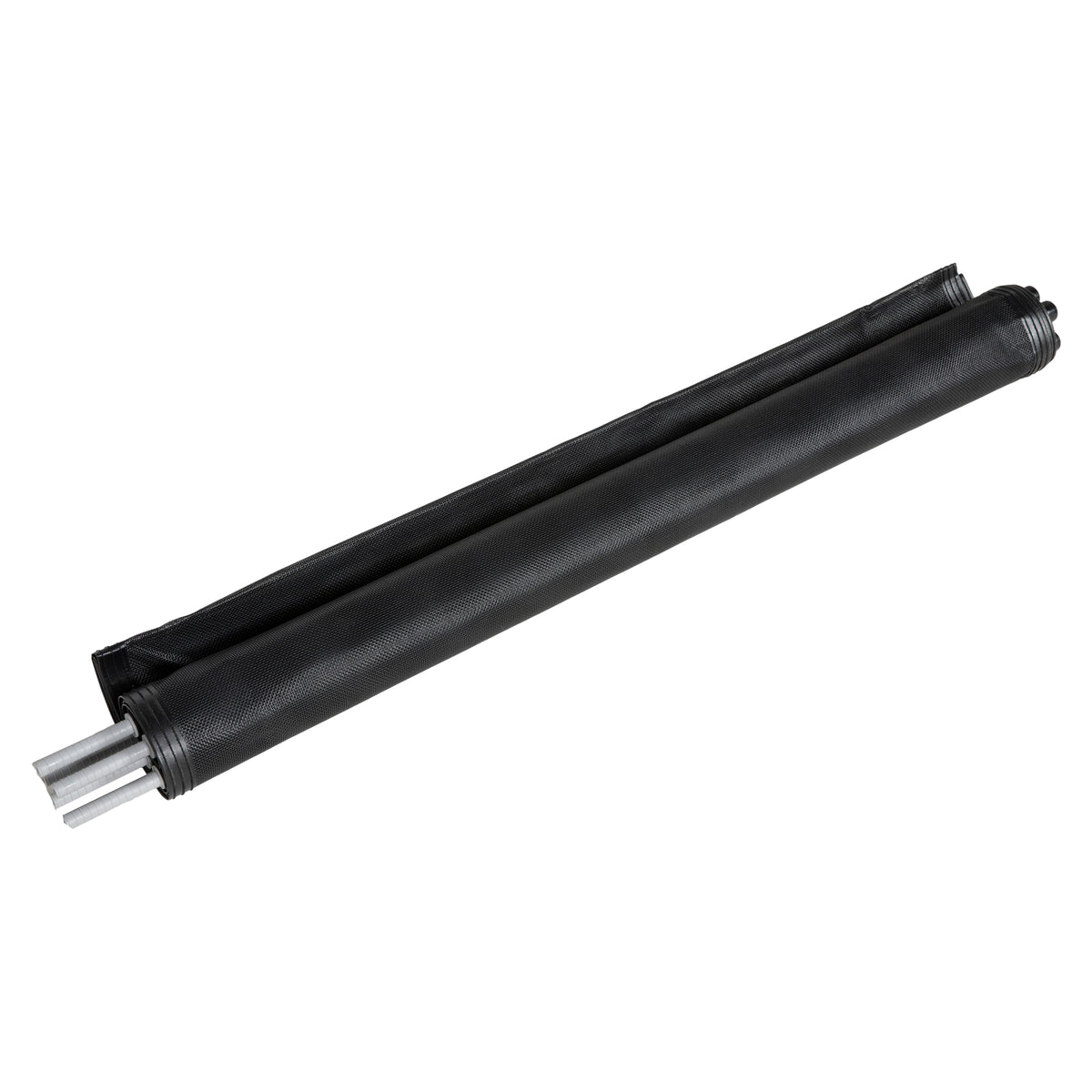 Clôture barrière de sécurité pour piscine filet - lot de 4 panneaux - Dim. 365L x 126H cm - noir-8