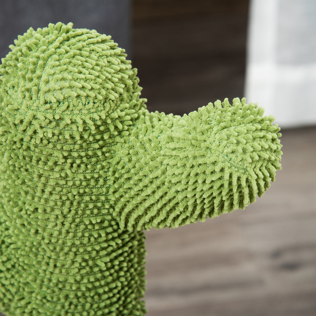 Griffoir pour chat d'intérieur en forme de cactus, arbre à chat en sisal résistant avec base, 40 x 40 x 65 cm, vert-7