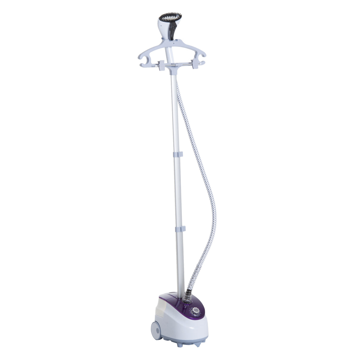 Défroisseur Vapeur Vertical Défroisseur à Vêtements 1,8 L 1800 W, Débit Vapeur 30g/min, Tige Télescopique, Blanc Violet-9