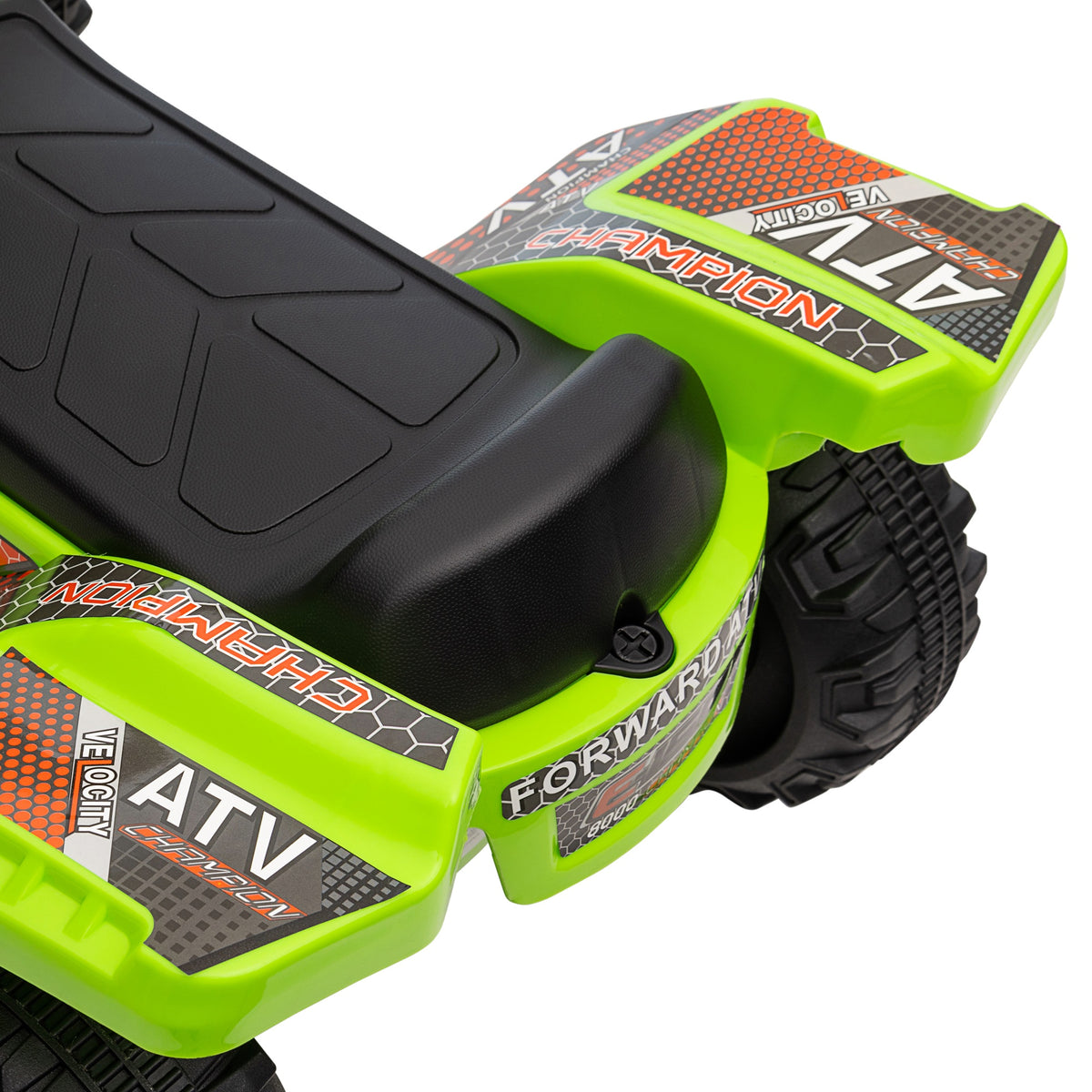 Quad buggy voiture électrique enfant quad électrique 18-36 mois 6 V 2 Km/h max. vert-8