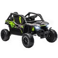 Voiture électrique enfant UTV KAWASAKI TERYX KRX 1000 12 V à 2 moteurs 25 W télécommande 2,4 Ghz 100 x 64 x 56 cm noir-0