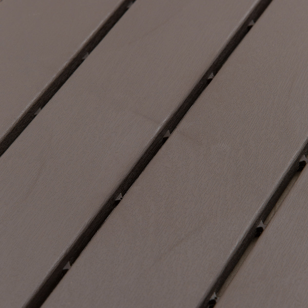 Caillebotis - Dalles terrasse - Lot de 9 - emboîtables, Installation très Simple - Petits Carreaux Composite Plastique Imitation Bois Chocolat-7