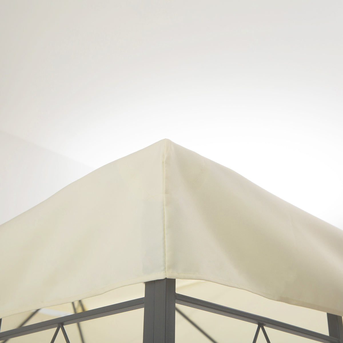 Toit de Rechange pour Tonnelle Crème 3 x 4 m-8