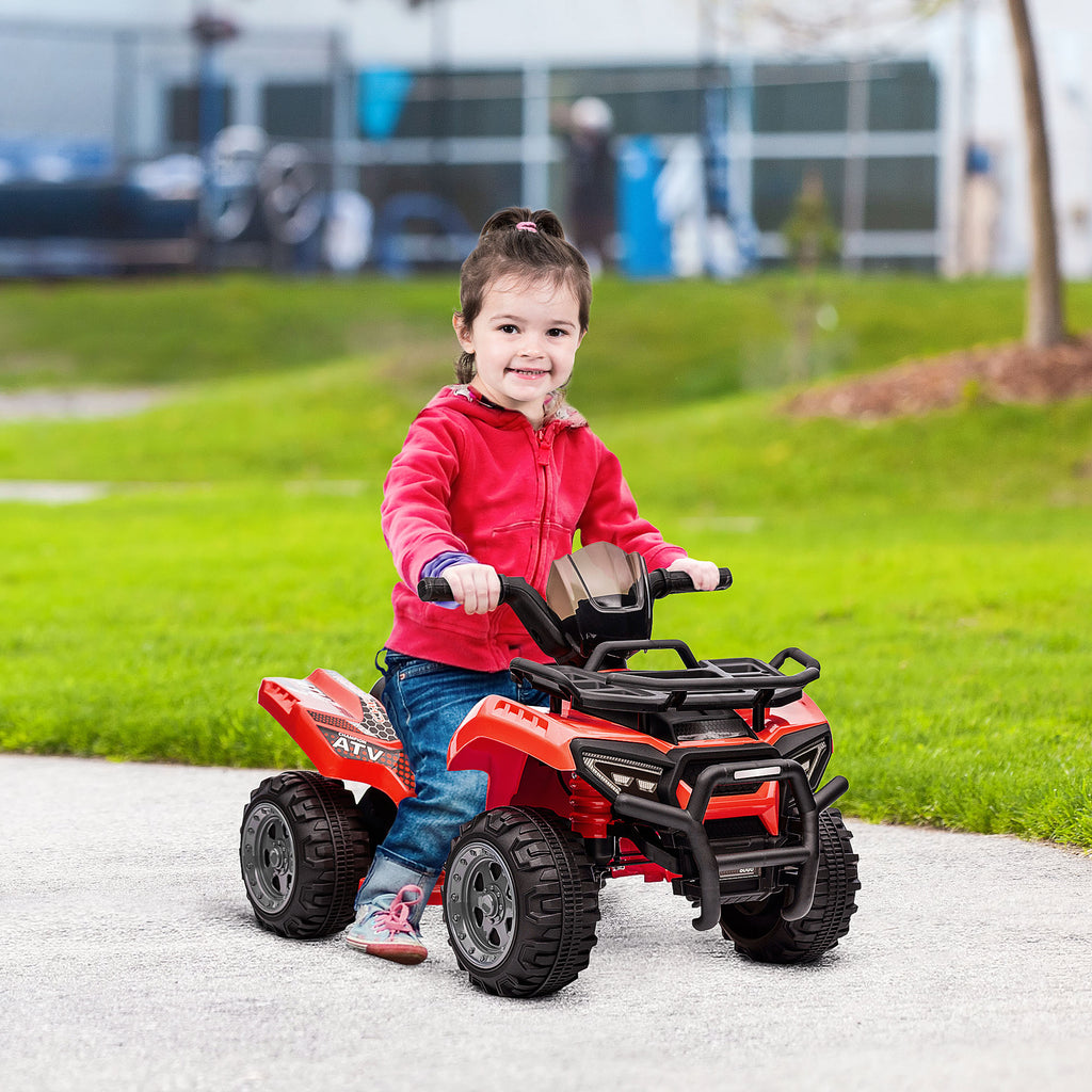 Quad buggy voiture électrique enfant quad électrique 18-36 mois 6 V 2 Km/h max. rouge-1
