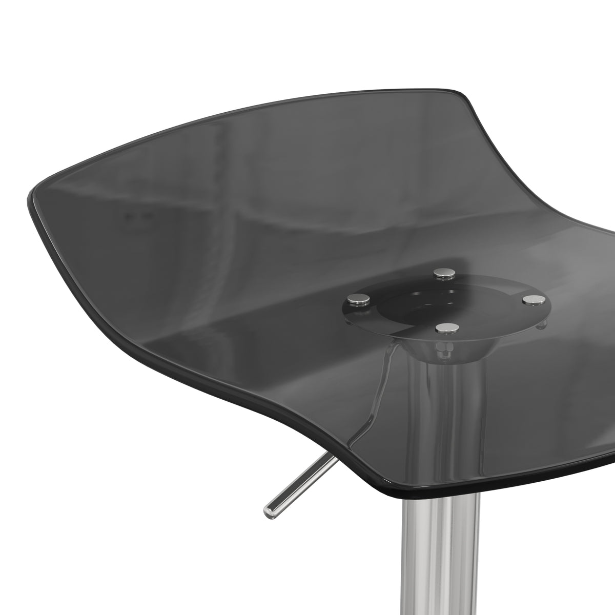Lot de 2 tabourets de bar design contemporain pivotant 360° hauteur réglable avec repose-pieds 39x39x67-87cm noir-9