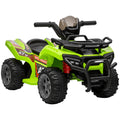 Quad buggy voiture électrique enfant quad électrique 18-36 mois 6 V 2 Km/h max. vert-0