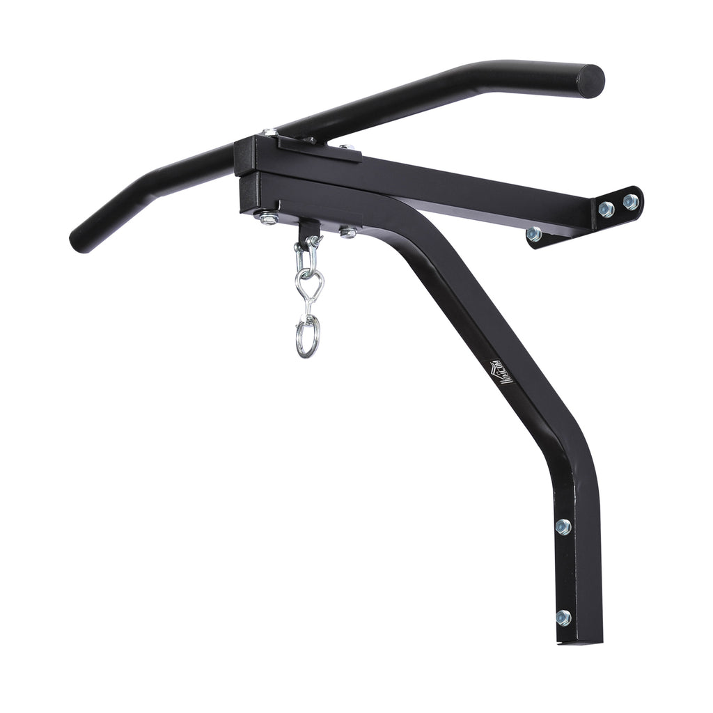 Support sac de boxe fixation sac de frappe barre de traction intégrée charge max. 130 Kg acier noir-9
