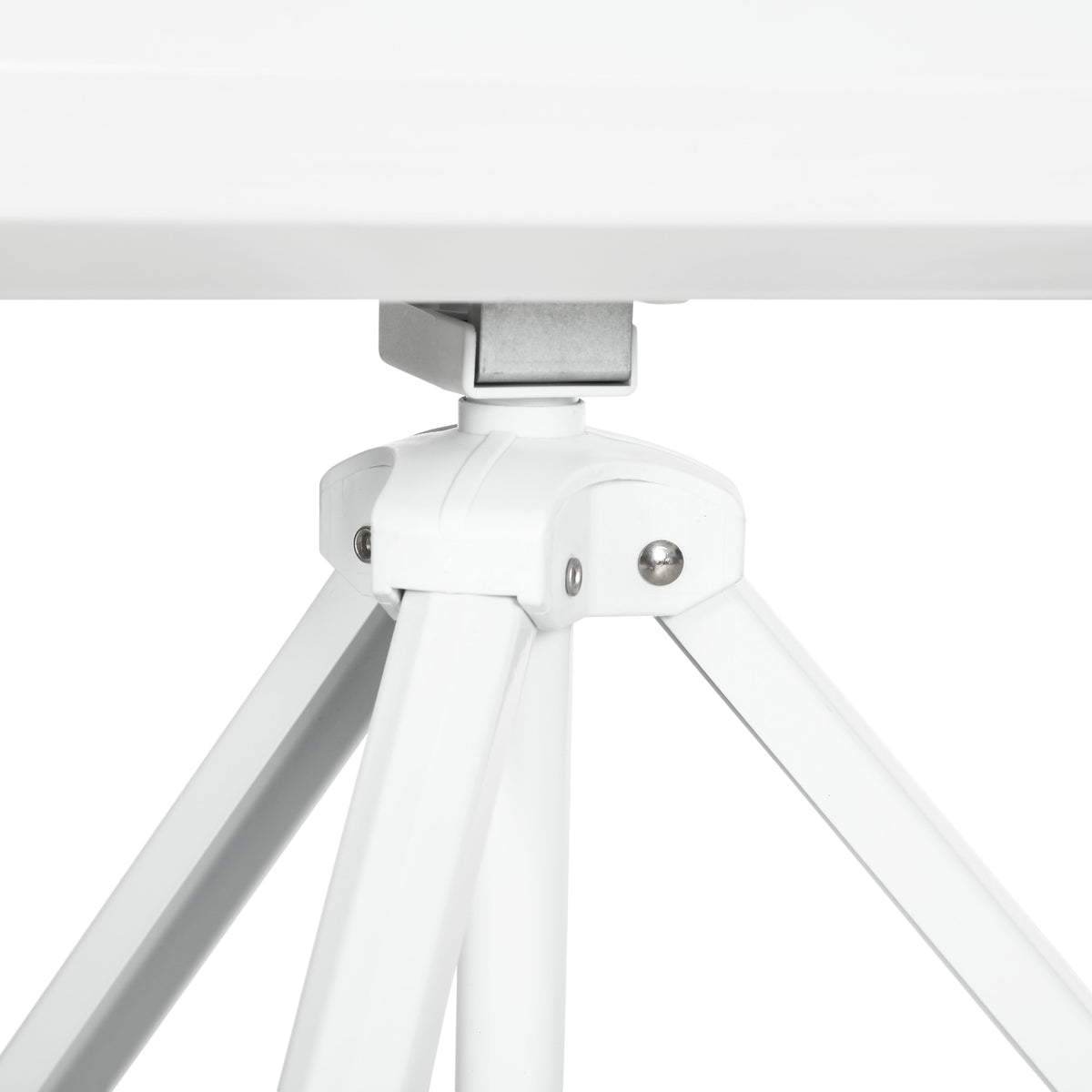 Écran de projection avec trépied pliable 120 pouces 4K HD 4:3, écran vidéoprojecteur réglable en hauteur, blanc-7