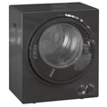 Sèche-linge électrique portable 850W, capacité 33L 4 modes de fonctionnement, acier inoxydable, 49 x 40,5 x 60 cm, noir-0
