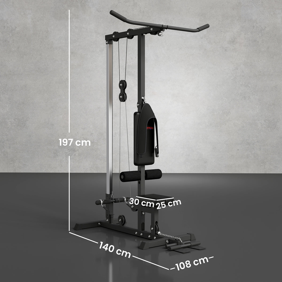 Station de musculation Station à Poulie, tirage poitrine - lat pulldown machine - banc de musculation Musculation-2