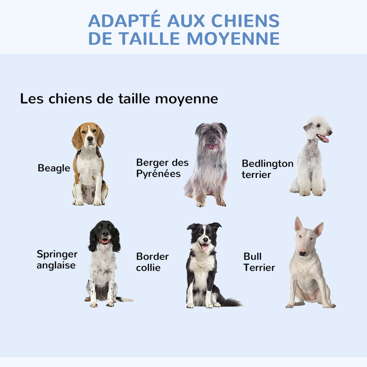 Cage caisse de transport pliante pour chien en acier 2 portes verrouillables 106L x 71,5l x 76H cm noir-4