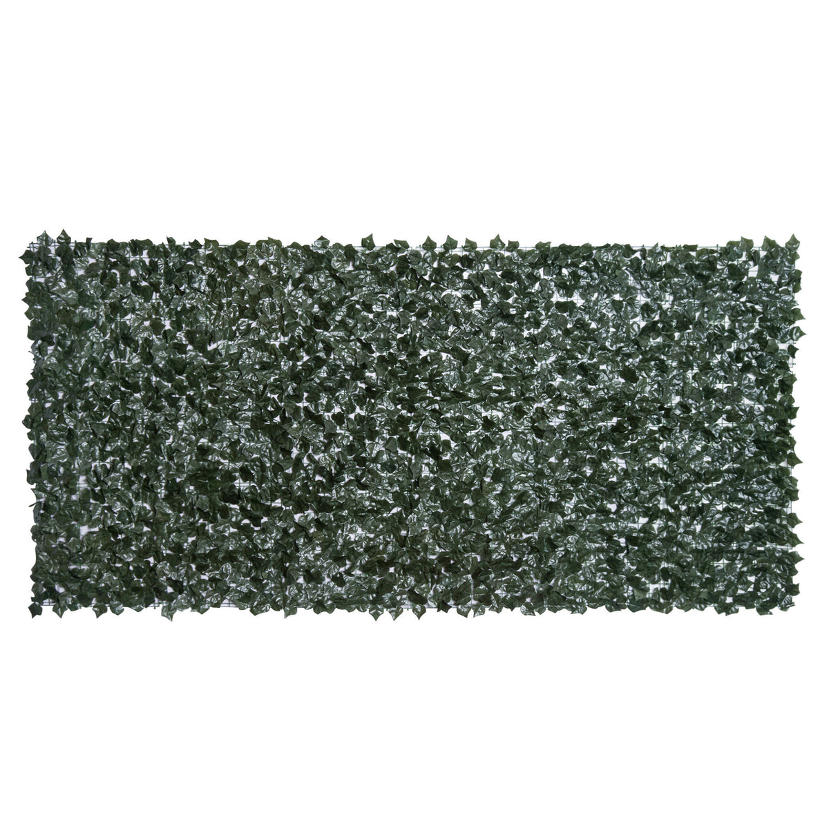 Haie Artificielle Brise-Vue décoration Rouleau 3L x 1,5H m Feuillage réaliste Anti-UV Vert-0
