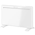 Radiateur Électrique 1500 W Connecté WiFi Sur Pied ou Mural, Commandes Vocales, 4 Modes, Écran LED, 70x21,5x43,5cm Blanc-0