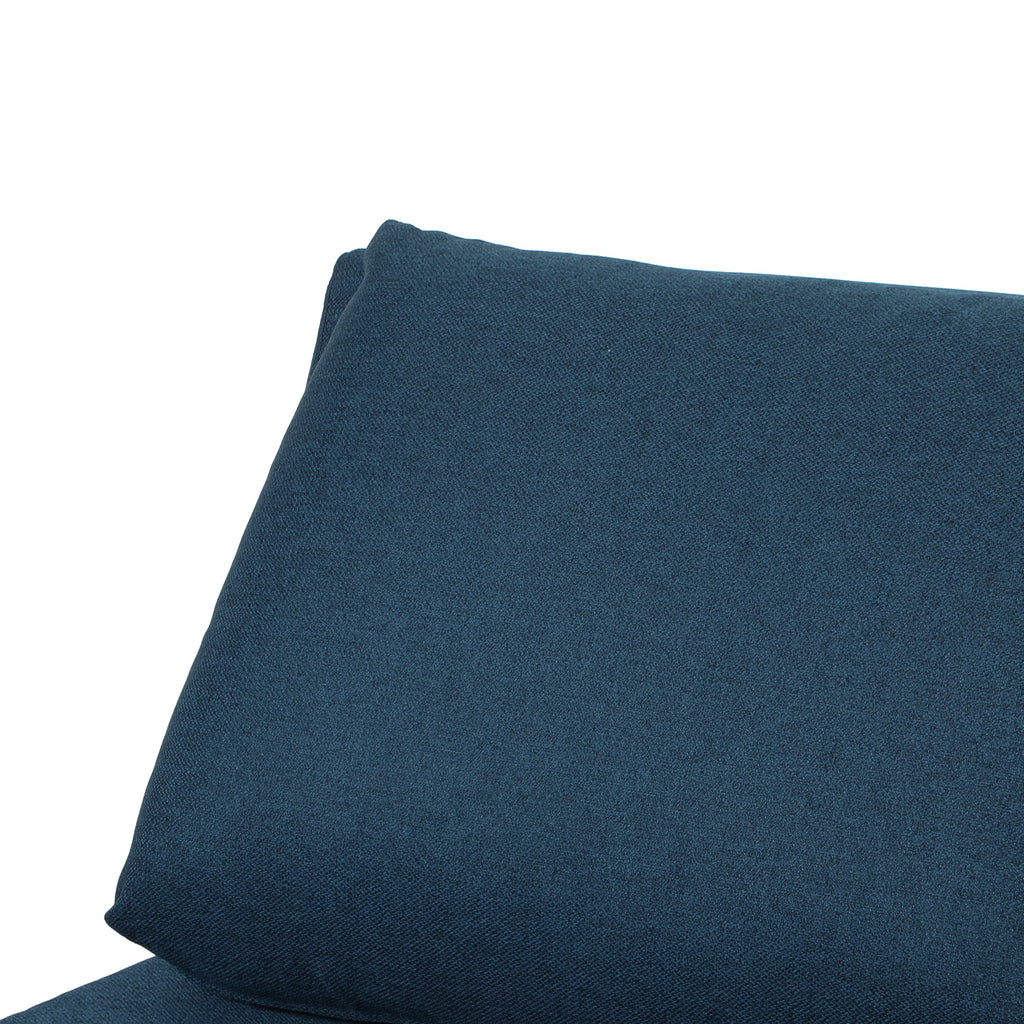 Canapé Convertible 2 Places, Canapé-Lit Clic-Clac 3 en 1 avec Dossier Réglable, Oreiller, Assise Large, Bleu-9
