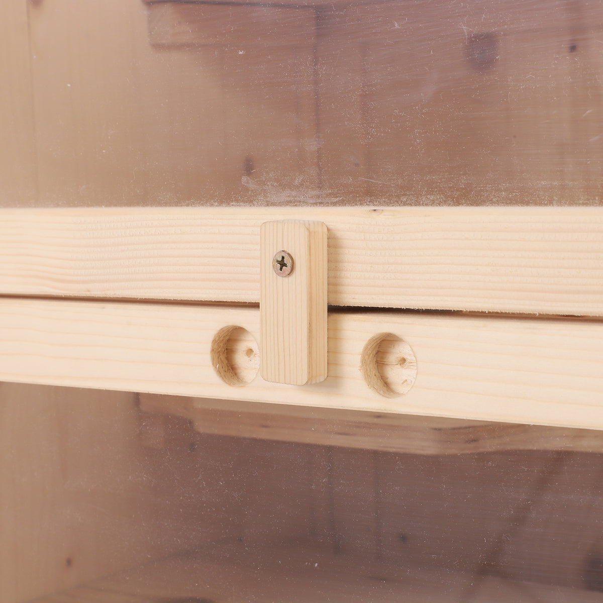 Cage pour hamsters souris petits rongeurs multi-niveaux 5 étages 10 plateformes bois de pin 60 x 40 x 120 cm-7