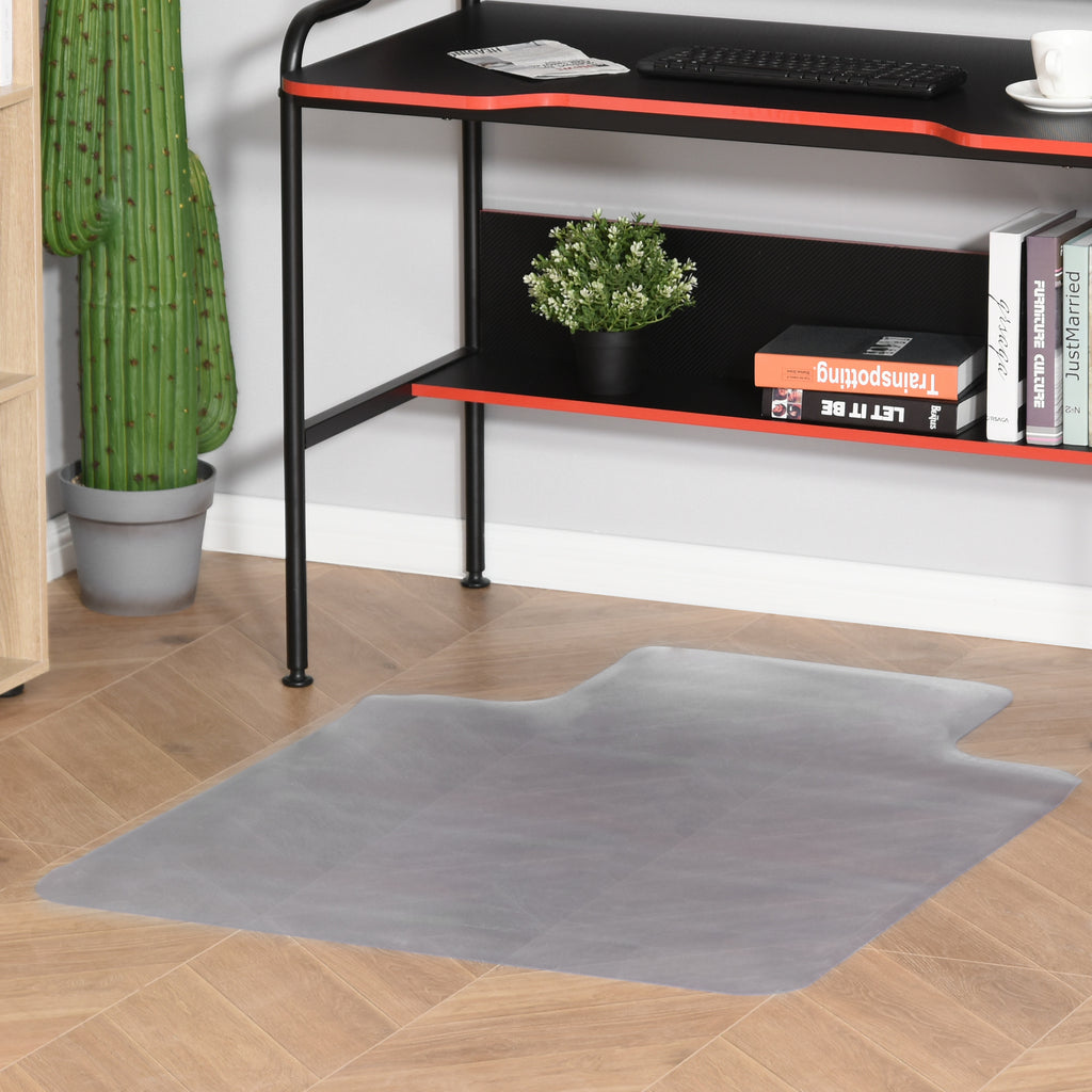 Tapis chaise de bureau 90 x 120 cm antidérapant, tapis de sol bureau résistant aux rayures, transparent-5