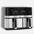 Friteuse à air sans huile, Air Fryer, double compartiment 8,5 L, 2700 W - 8 programmes, température réglable, minuterie-0