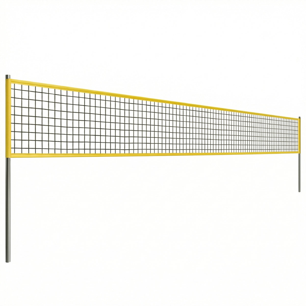 Ensemble de Volley-Ball et Badminton, Poteaux en Acier Hauteur Réglable, Sac de transport, pour Pelouse Plage Jardin-0