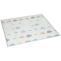 Tapis de jeu pour bébé pliable et réversible, tapis de sol en mousse épais, 200 x 180 x 1,5 cm, multicolore-0