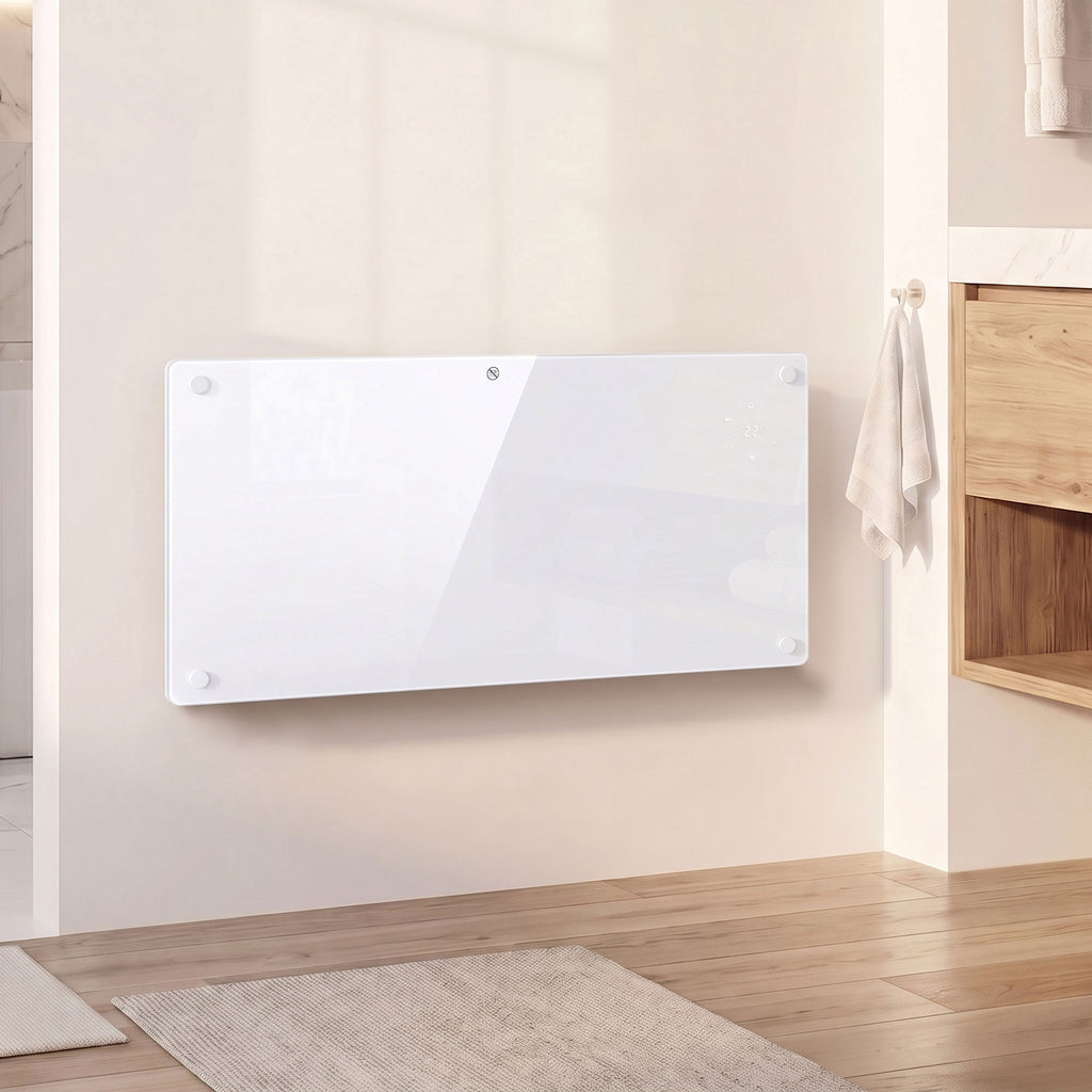Radiateur Électrique Connecté WiFi 2000 W, Chauffage Convecteur Sur Pied ou Mural, Télécommande, Écran LED, 15-22m²-7