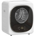 Sèche-linge à évacuation portable 4 Kg, sèche-linge 800 W compact, 5 modes de séchage, minuterie, blanc-0