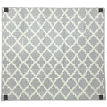 Tapis de jeu pour bébé pliable et réversible, tapis de sol en mousse épais, 202 x 180,5 x 1 cm, multicolore-0