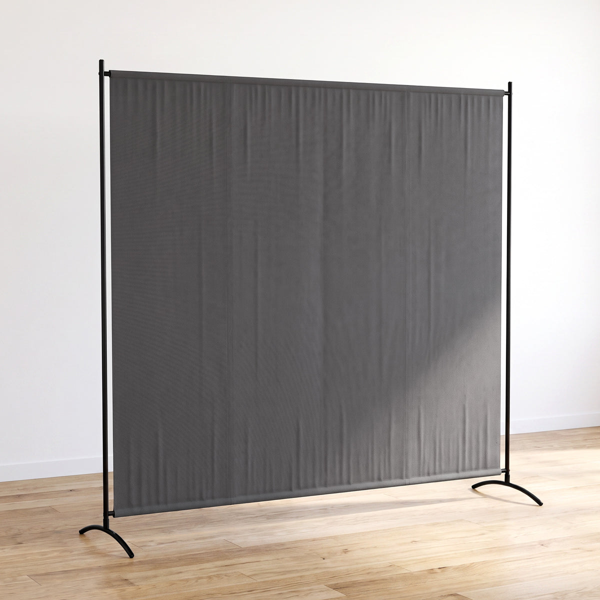 Paravent Extérieur à Panneau Unique, Séparateur de Pièce de 180H cm avec Protection UV30+, Gris Foncé-1