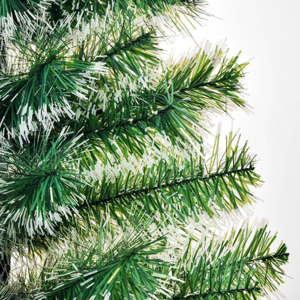 Arbre de Noël artificiel scène de neige Ø 75 x 150H cm 416 Réplique d'une branche d'épine Nordmann Grand Réalisme-7