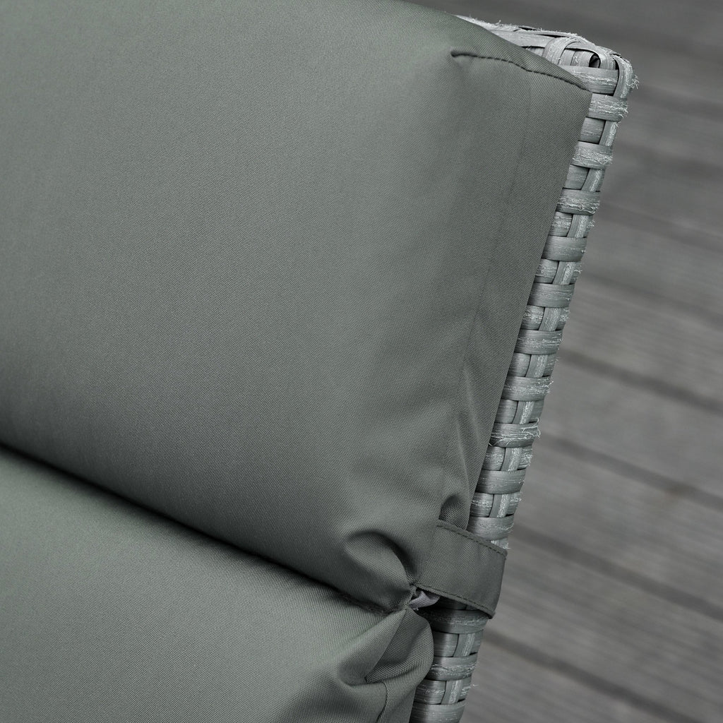 Lot de 2 Matelas pour Chaise Longue transat Bain de Soleil avec Sangles d'attache pour Jardin MATELAS-8
