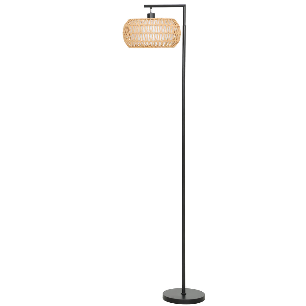 Lampadaire sur pied salon, lampe sur pied dimmable, 3 températures de couleur, télécommande, 52x33x170cm, noir-0