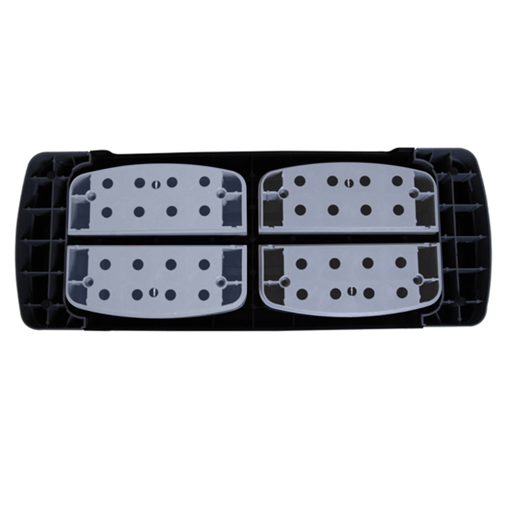 Step fitness aerobic stepper hauteur reglable surface antiderapante 78x29x20 cm-8