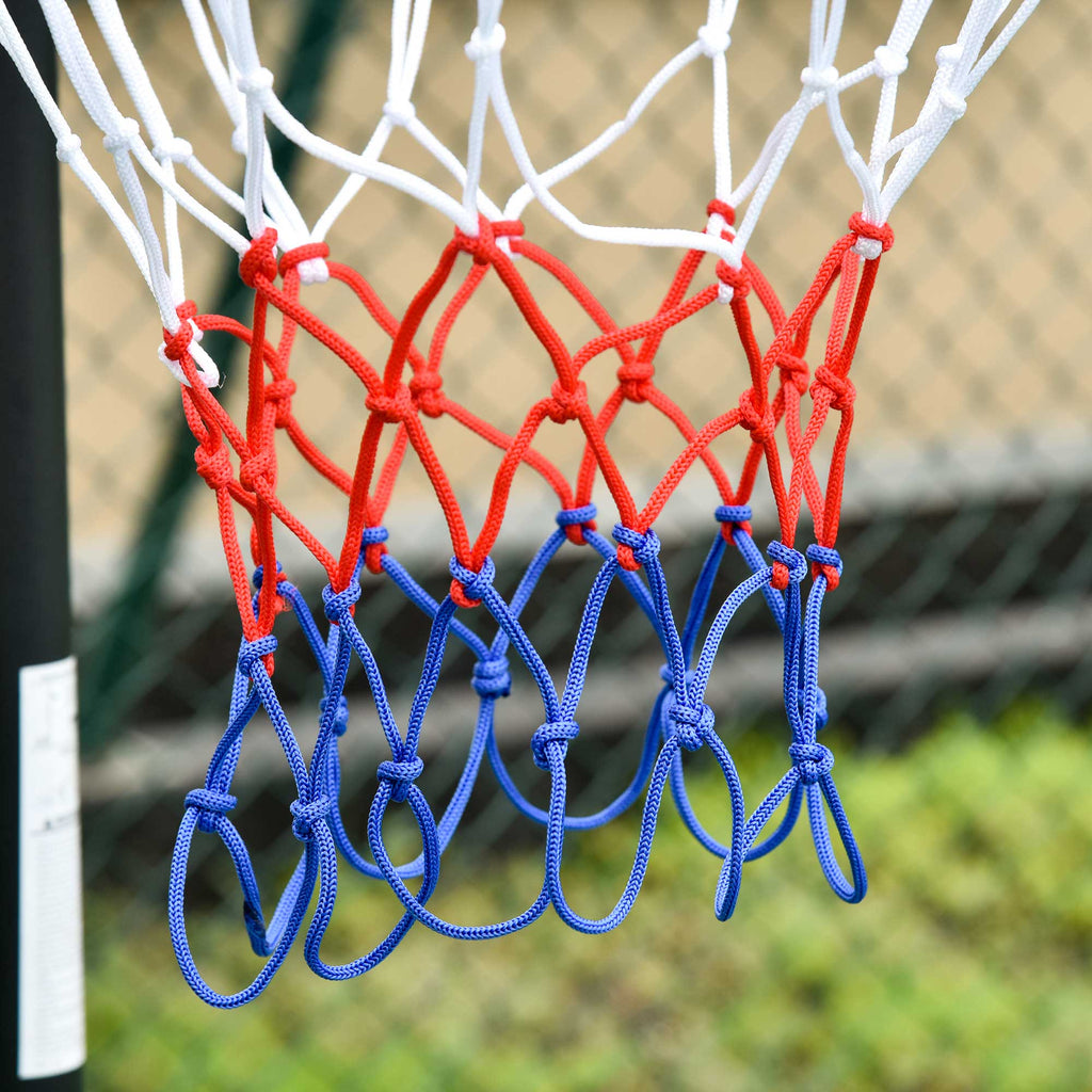 Panier de basket extérieur hauteur réglable 160–210 cm panier de basket sur pied à roulettes base remplissable noir-7