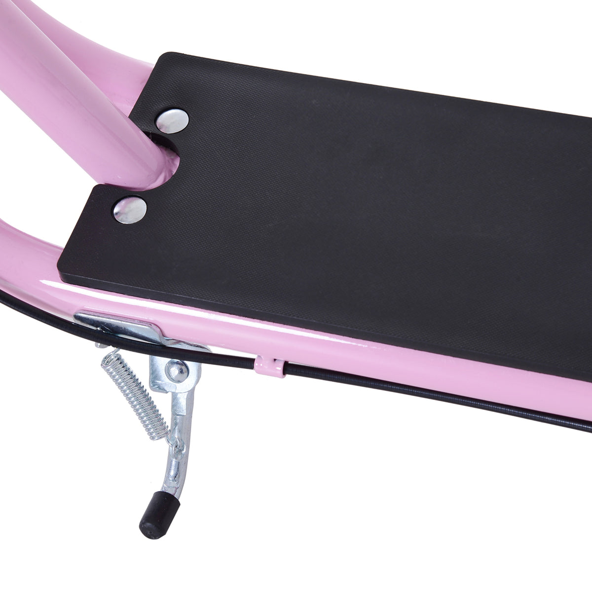 Trottinette patinette Grandes Roues pneumatiques Ø 41 cm avec pegs Rose-8