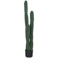 Cactus artificiel grand réalisme plante artificielle grande taille dim. Ø 18 x 120H cm vert-0