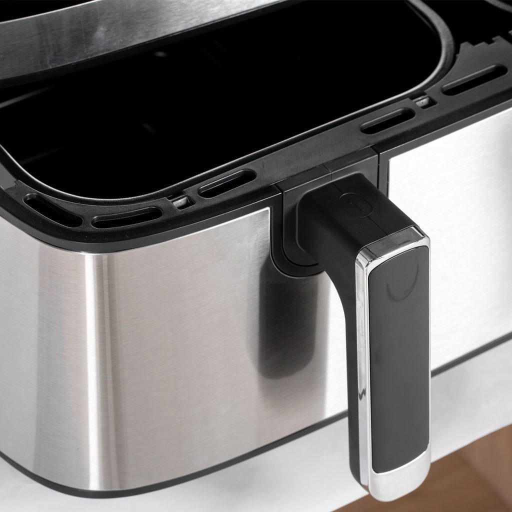 Friteuse à air sans huile, Air Fryer, double compartiment 8,5 L, 2700 W - 8 programmes, température réglable, minuterie-8