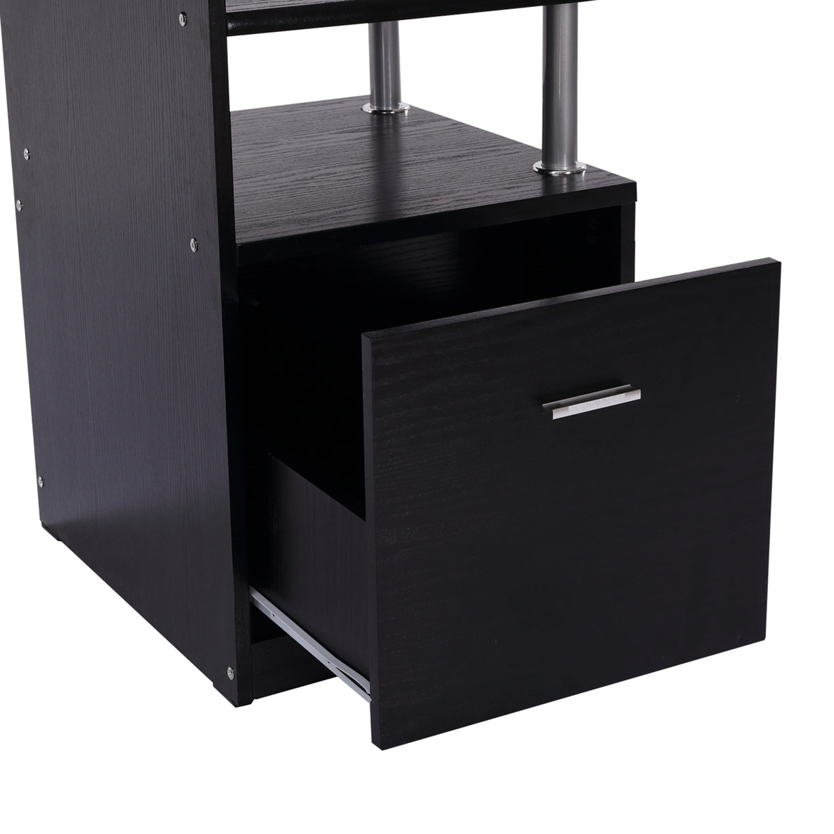Luxe Parc enclos modulable pour Chien 8 Panneaux Porte verrouillable Acier époxy Noir-8
