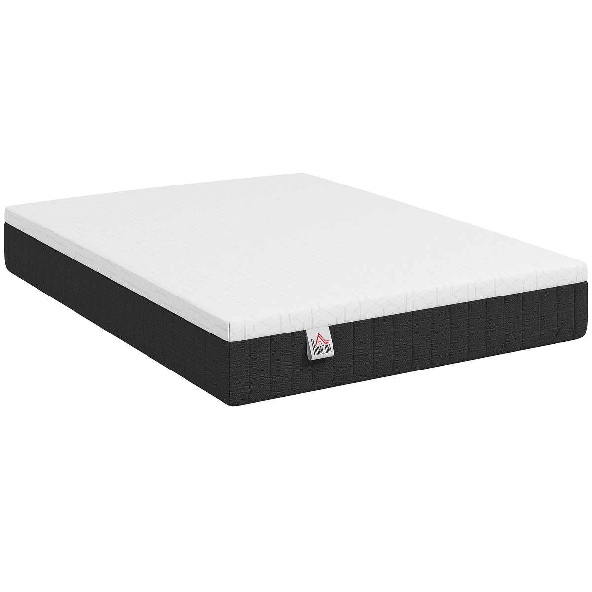 Matelas 140 x 190 cm, 25 cm d'épaisseur, mousse à mémoire de forme, ressorts ensachés 7 zones, fermeté moyenne-0