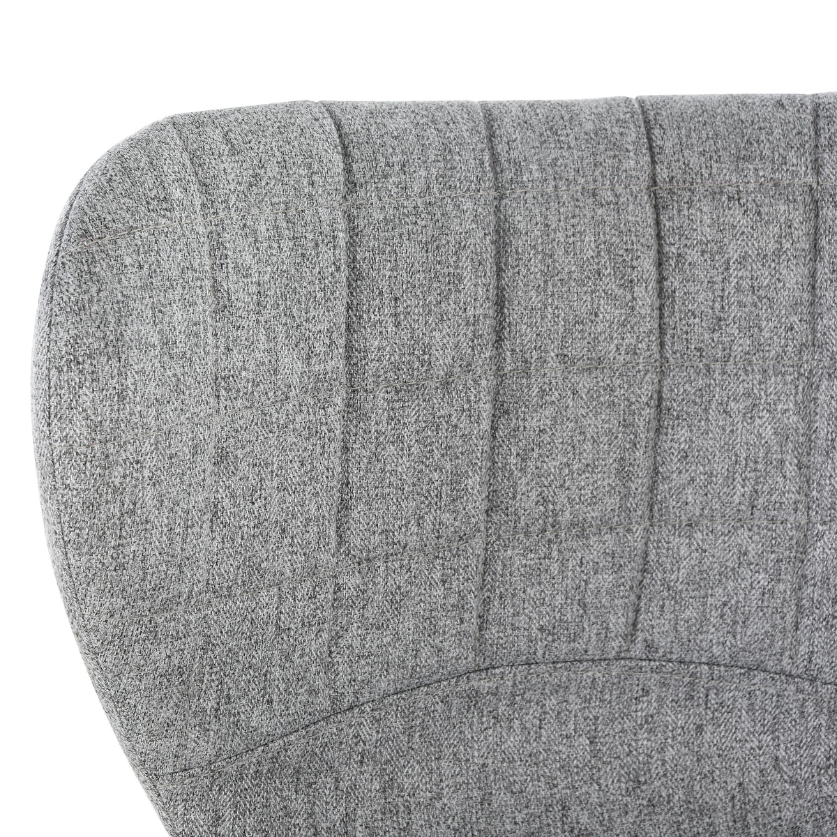 Lot de 2 Tabourets de Bar Design Contemporain Hauteur d'assise réglable 59-81 cm pivotant 360° Lin Gris-8