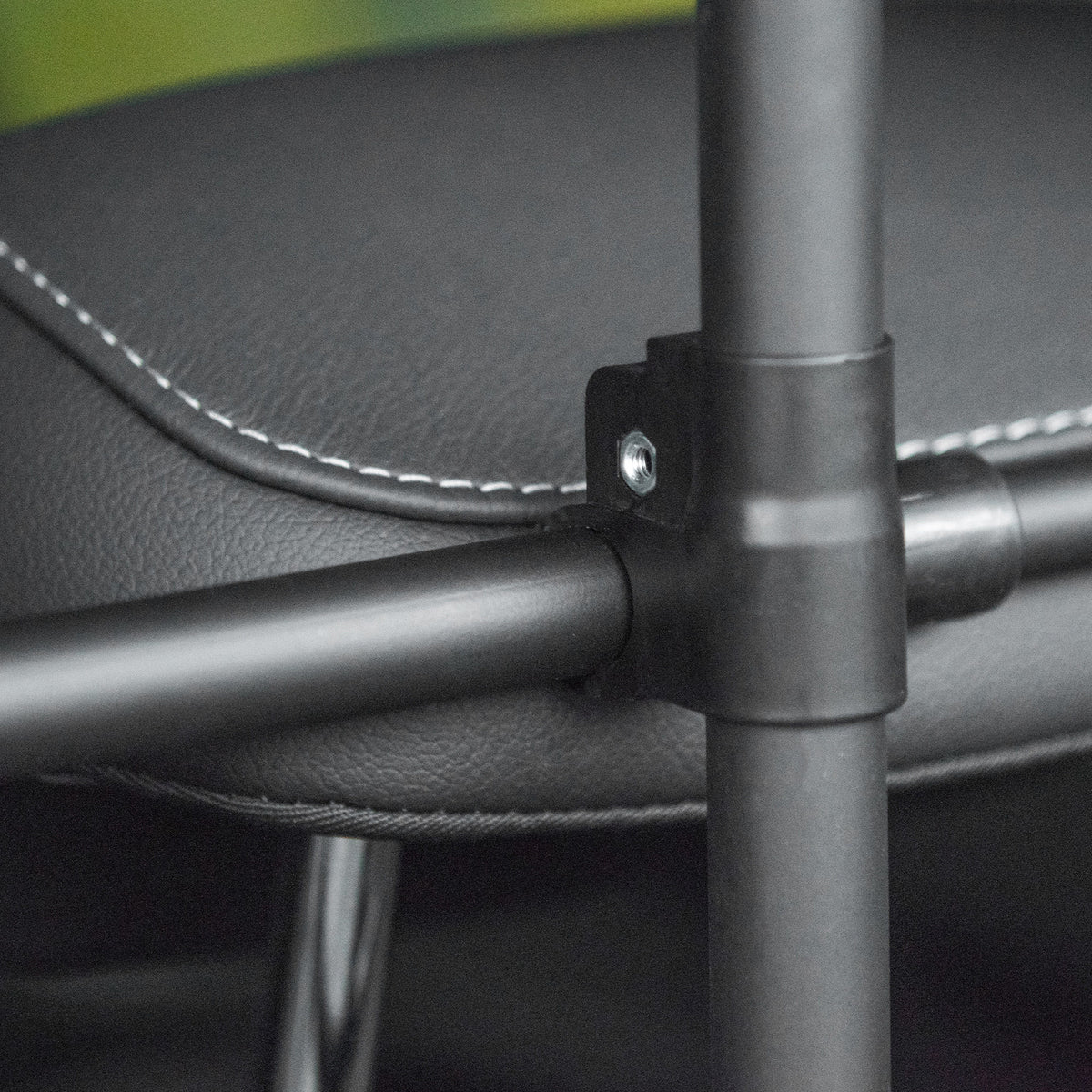 Grille de séparation pour chien universel, barrière de sécurité extensible pour animaux de compagnie, en acier noir-8