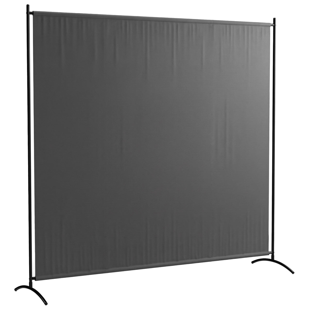 Paravent Extérieur à Panneau Unique, Séparateur de Pièce de 180H cm avec Protection UV30+, Gris Foncé-0