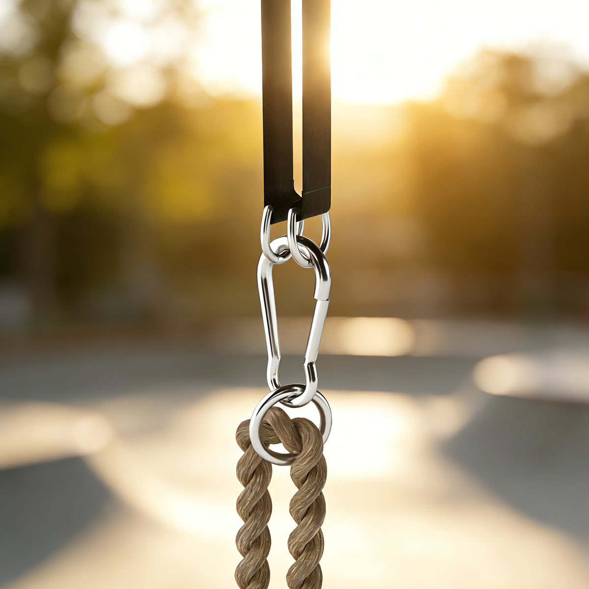 Balançoire pour enfants, balançoire bébé extérieure, dossier haut, barre de sécurité, hauteur ajustable, rouge et jaune-8