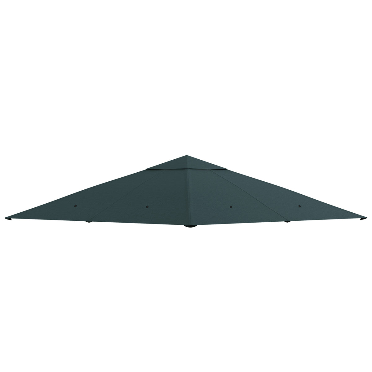 Toile de rechange pour pavillon tonnelle tente toit de remplacement gazebo de jardin tissu polyester 180 g/m²-0