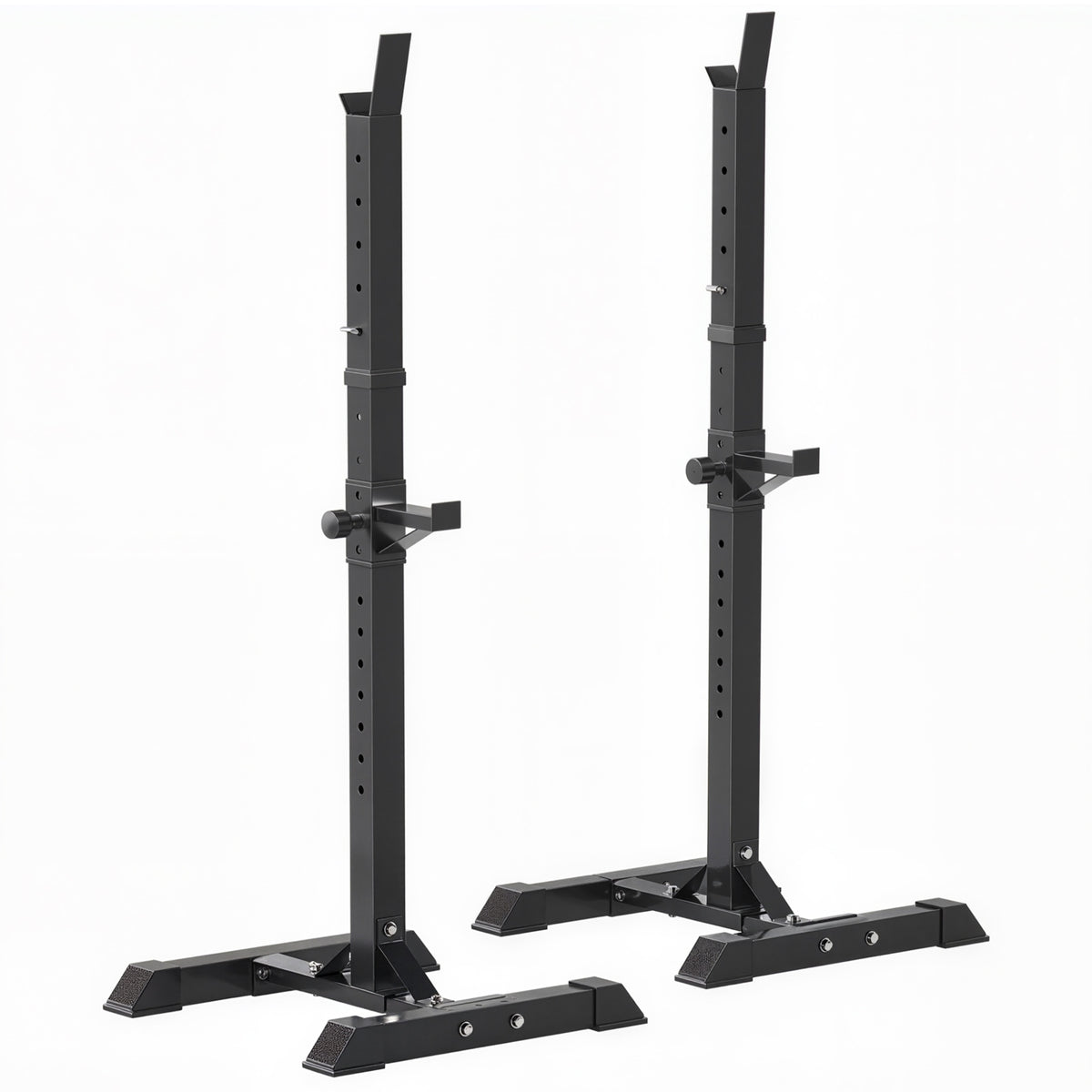 Support de musculation entrainement pour barre longue haltère charge max. 150 Kg-0