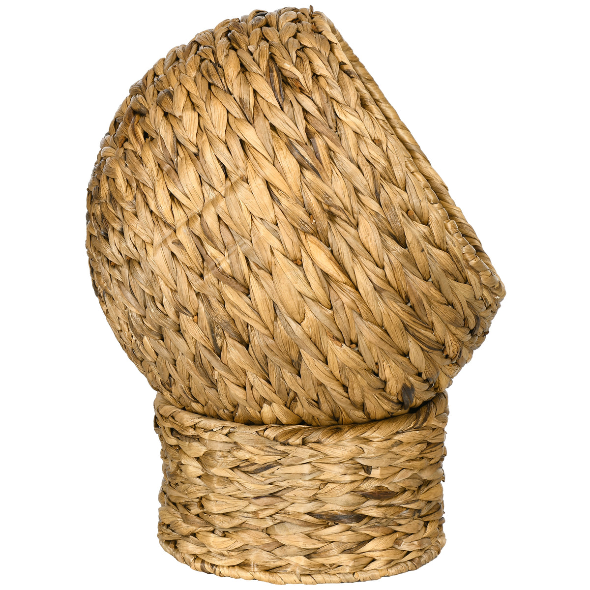 Panier chat lit surélevé chat cosy niche grotte à chat grand confort dim. 40L x 37l x 51H cm coussin moelleux beige inclus-8